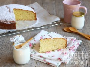 Ricetta Torta 7 vasetti allo yogurt. La torta allo yogurt soffice e gustosa