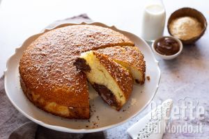 Ricetta Torta cocco e Nutella