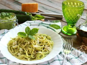 Trenette al pesto di zucchine