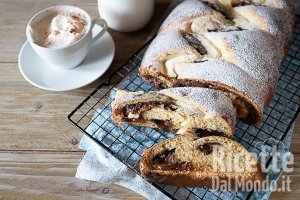 Ricetta Treccia di pan brioche alla Nutella con lievito madre (Ricetta perfetta!)