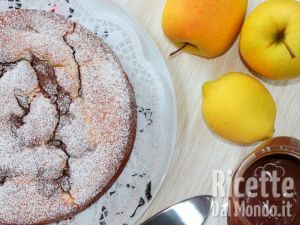 Ricetta Torta di mele e Nutella, ricetta soffice e senza burro!