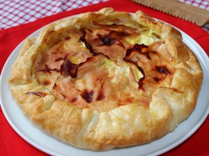 Ricetta Torta rustica Prosciutto Cotto e Brie