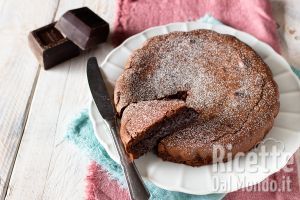 Ricetta Torta tenerina al cioccolato (Ricetta veloce e senza lievito!)