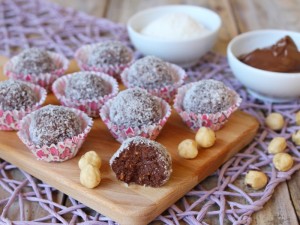 Ricetta Tartufi cocco e Nutella