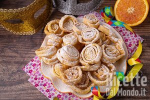 Tagliatelle dolci di Carnevale. La ricetta delle chiocchiole croccanti!