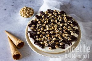 Ricetta Torta cornetto cuore di panna. Ricetta estiva senza cottura!