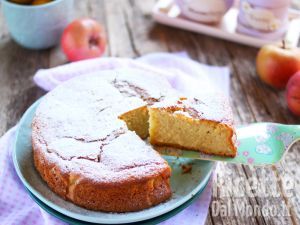 Ricetta Torta di mele invisibili. Ricetta semplice, veloce e senza burro