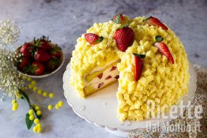 Ricetta Torta mimosa alle fragole