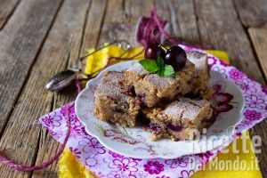 Ricetta Torta di ciliegie vegana