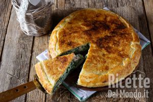 Ricetta Torta salata di pasta sfoglia in padella (ricetta senza forno!)