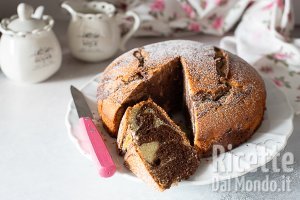 Ricetta Torta marmorizzata. La ricetta originale senza burro (per farla sofficissima!)