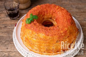 Ricetta Timballo di ziti con mozzarella al forno. La ricetta facile e veloce!