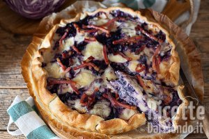 Ricetta Torta tirolese di cavolo viola. La ricetta gustosa della tradizione!