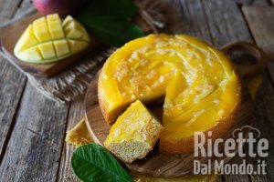 Ricetta Torta al mango soffice. La ricetta della torta morbida e gustosa!