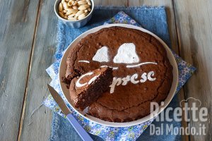 Ricetta Torta caprese senza burro. Il dolce della tradizione campana!