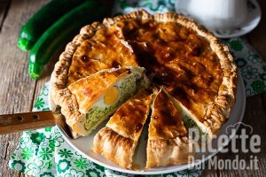 Ricetta Torta pasqualina di zucchine. La variante delicata della torta pasquale genovese!
