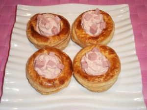 Ricetta Vol Au Vent con Mousse di Cotto