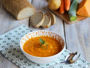 Vellutata di Zucca, Carote e Patate