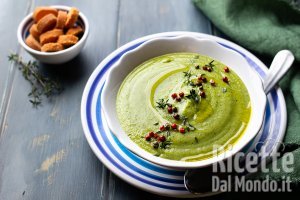 Ricetta Vellutata di broccoli, semplice, leggera e nurtiente!