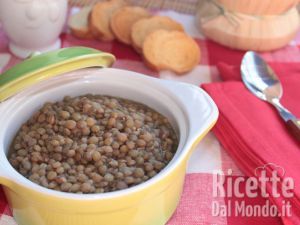 Ricetta Zuppa di Lenticchie Bimby