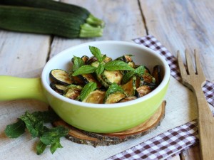 Zucchine alla menta