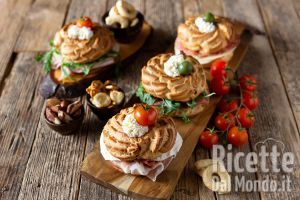 Ricetta Zeppole di san Giuseppe salate