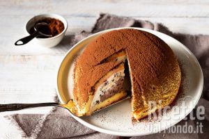 Ricetta Zuccotto toscano, alla ricotta e con gocce di cioccolato