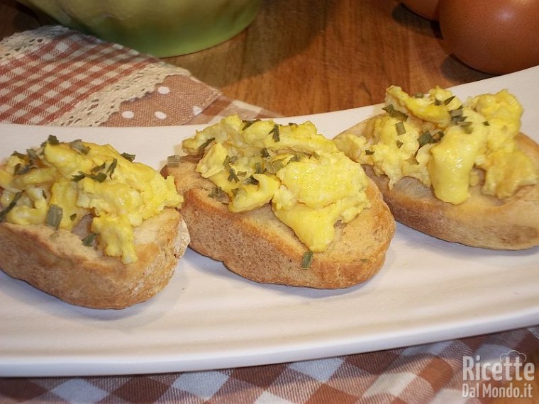 Uova Strapazzate al Mascarpone