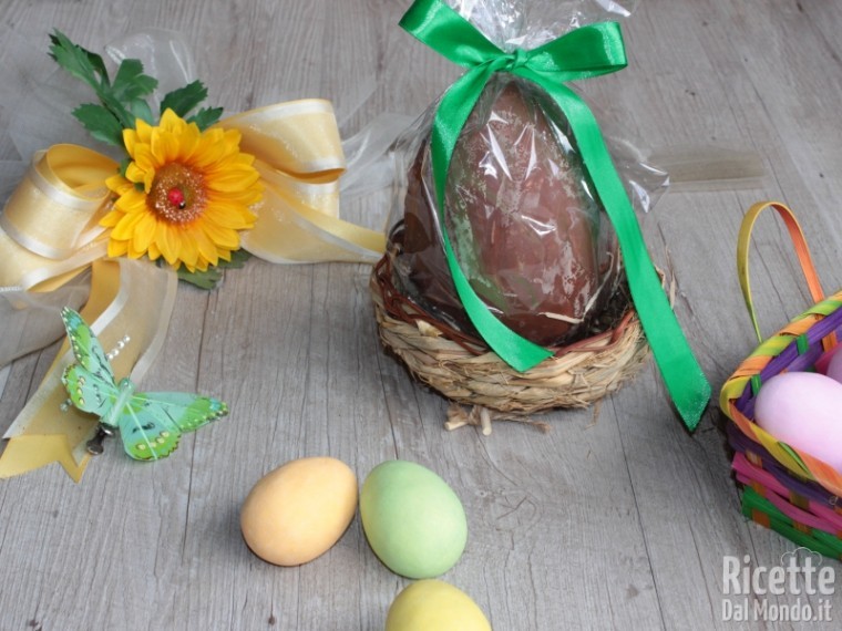 Ricetta uovo di Pasqua nocciolato fatto in casa