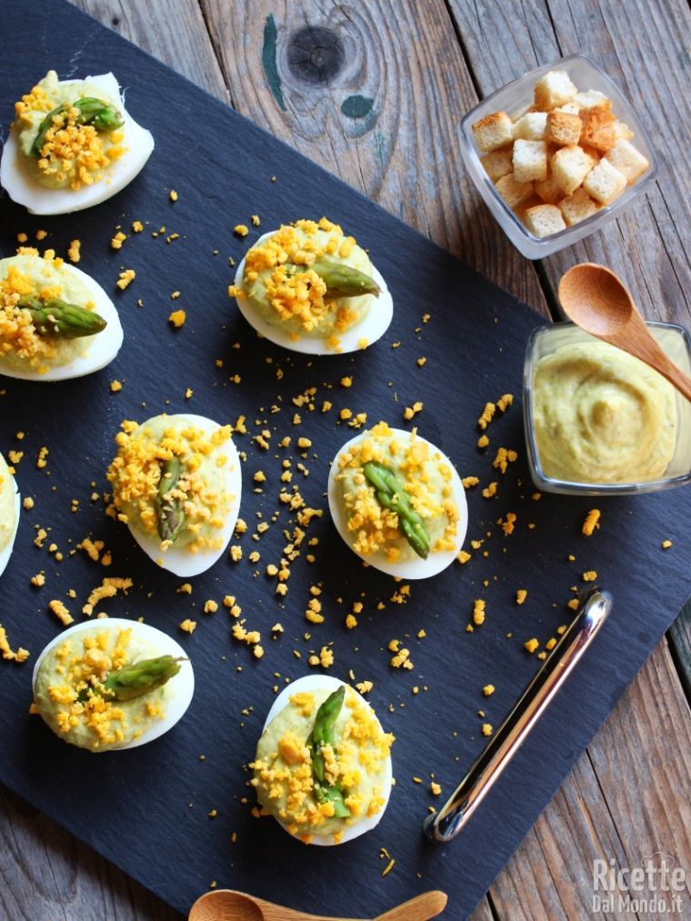 Come fare le uova sode ripiene