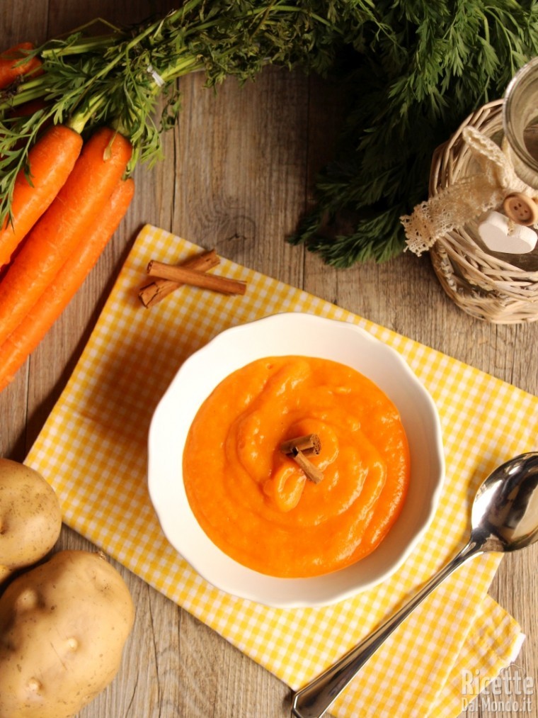Come fare la vellutata di carote