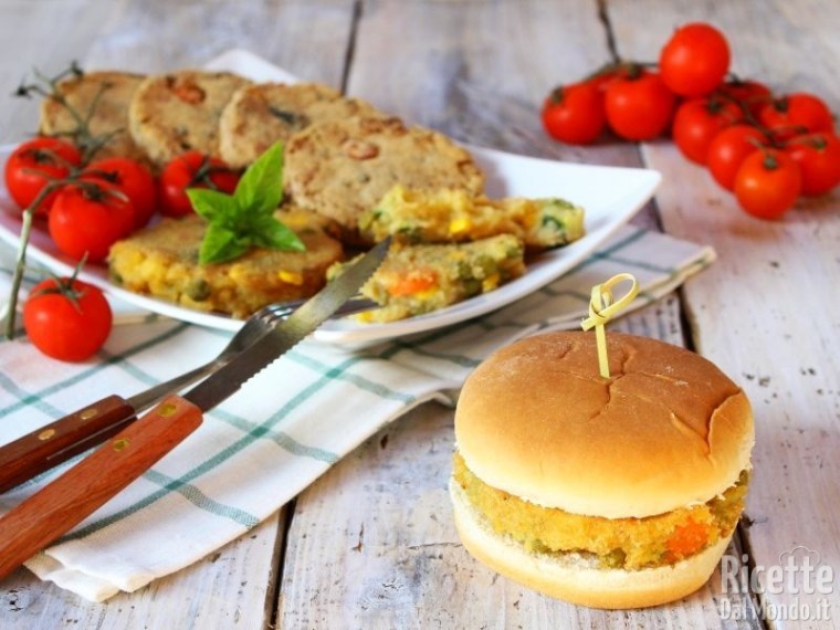 Veggie Burger Di Verdure Ricettedalmondo It