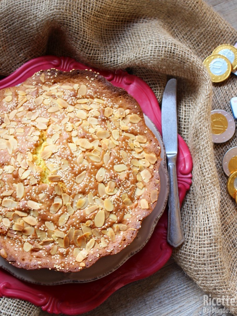 Come fare la Vasilopita, torta greca di san basilio 