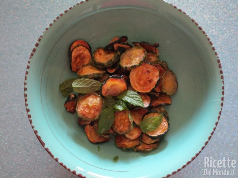 Zucchine fritte alla menta 8