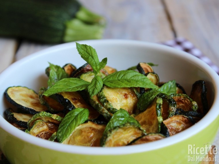 Ricetta zucchine alla menta