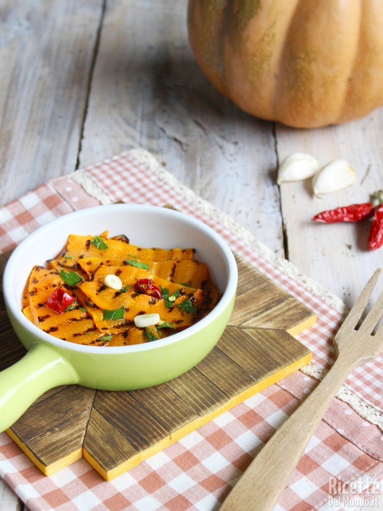 Come fare la zucca arrostita e marinata