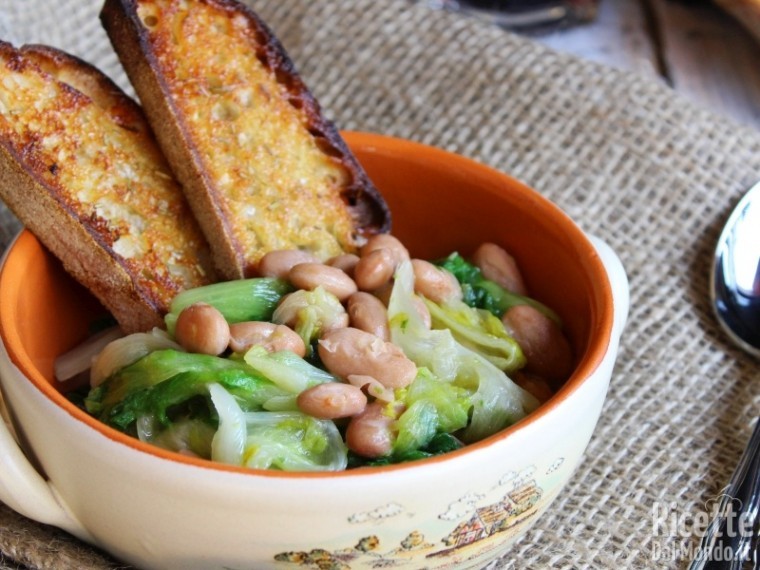 Ricetta zuppa di scarole e fagioli