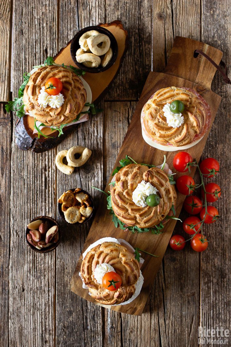 Ricetta zeppole di San Giuseppe salate