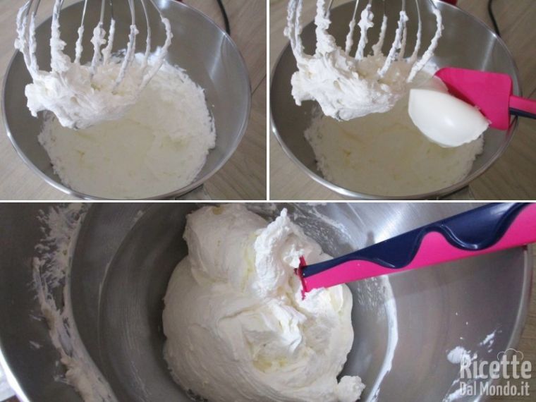 Montare la crema di mascarpone