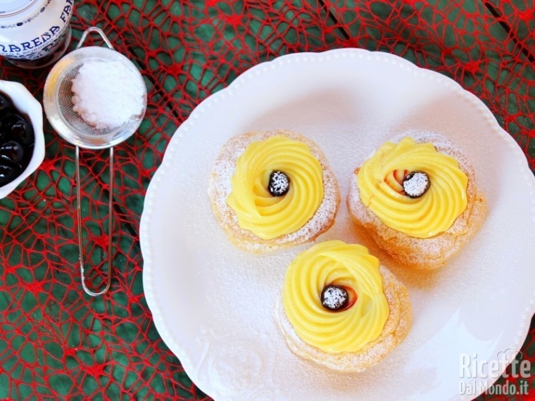 Zeppole Bimby al forno