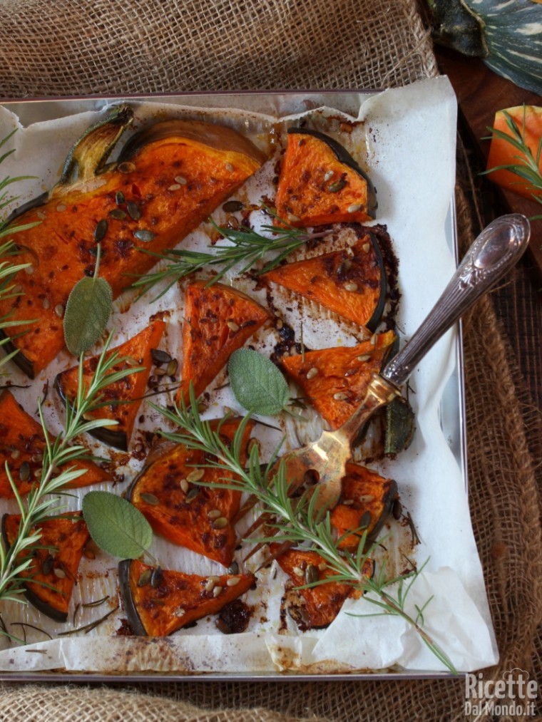 Come fare la zucca al forno