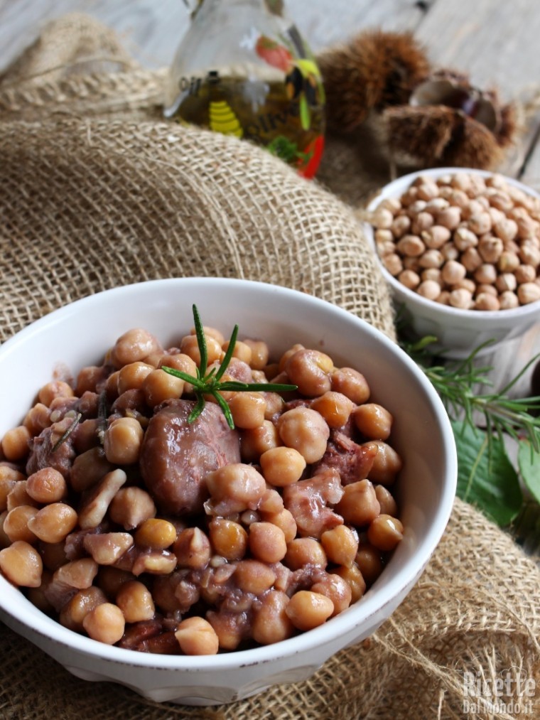 Come fare la zuppa di ceci e castagne