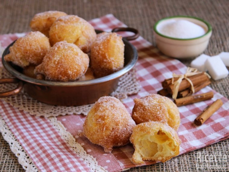 5 ricette per la festa del papà: frittelle di san giuseppe