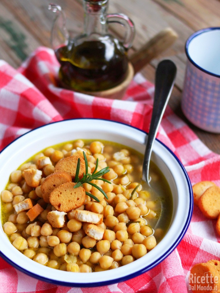 Zuppa invernale con i ceci