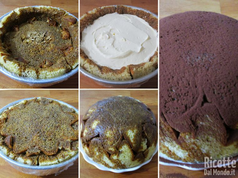 Aggiungere la crema e far riposare in frigorifero