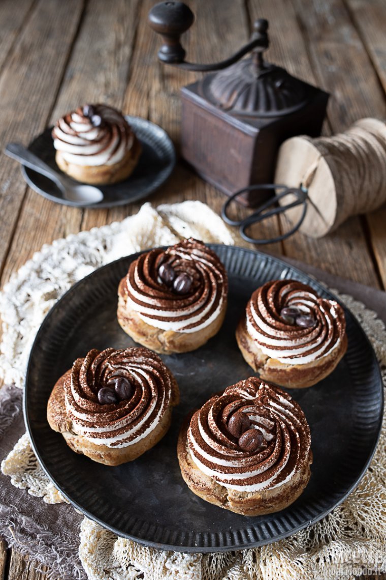 Ricetta zeppole di san Giuseppe al tiramisù
