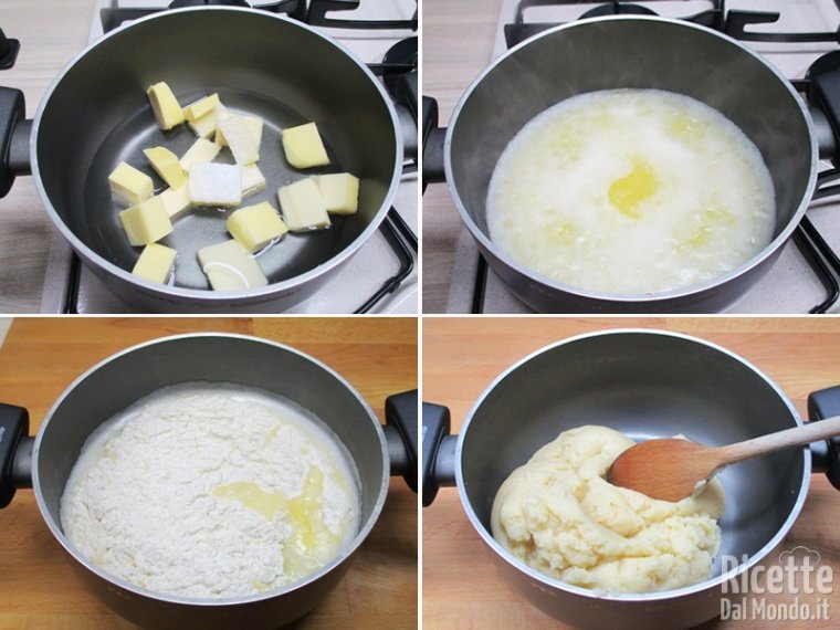 Preparare la pasta choux