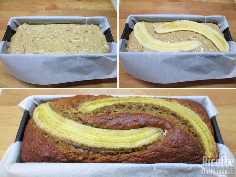 Cuocere il banana bread