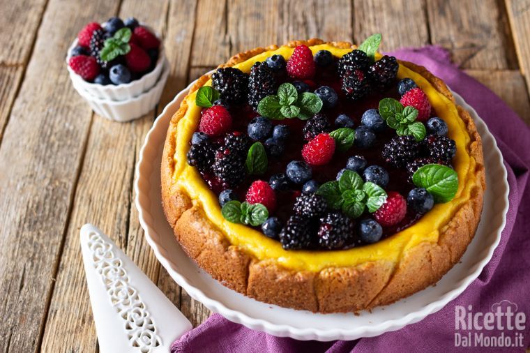Cheesecake con base pronta