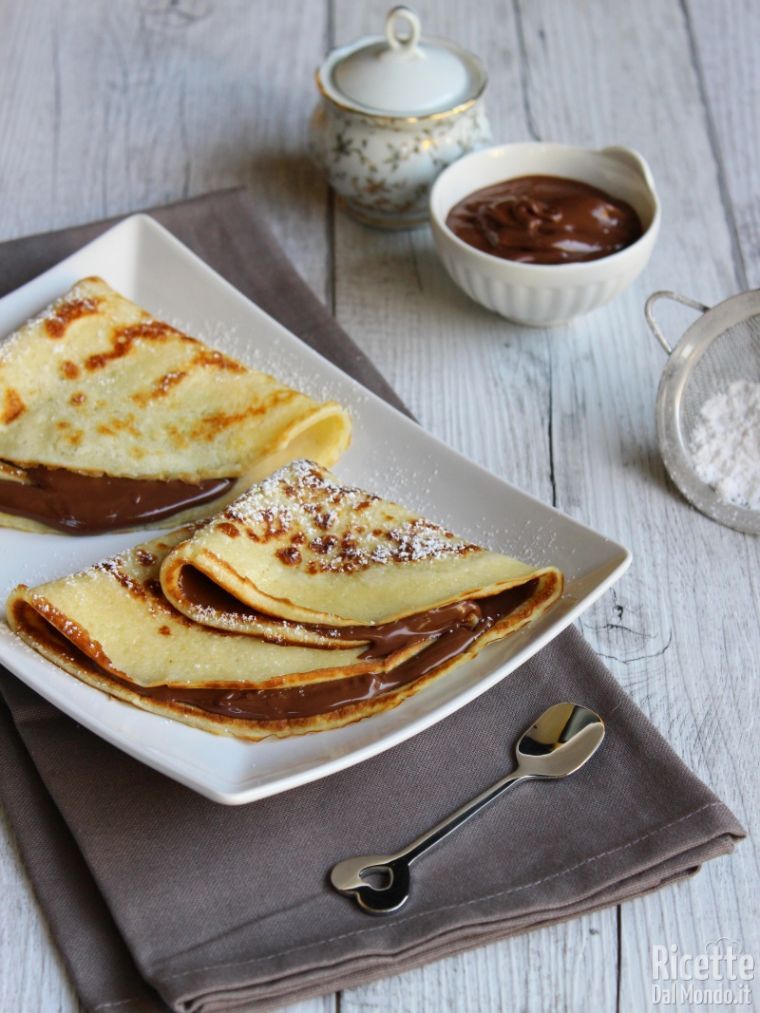 Come fare le crepes alla Nutella con il Bimby